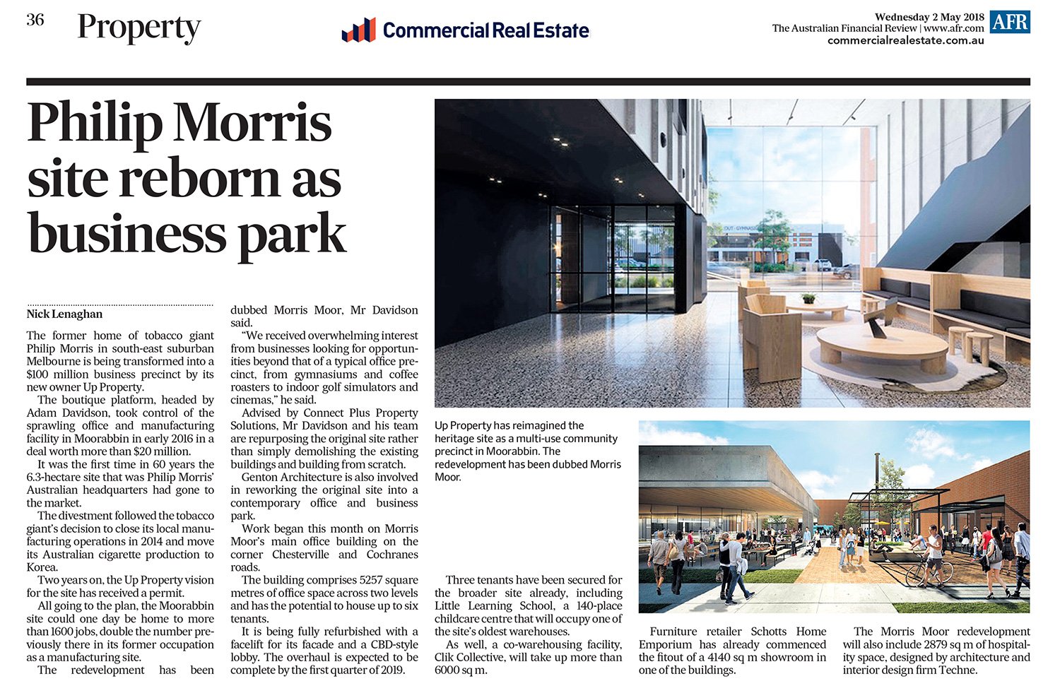 Phillip Morris site reborn as business park