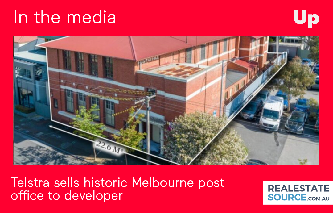 Telstra sells historic Melbourne post office to developer